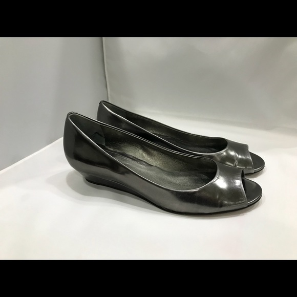 COLE HAAN ELLY OT BALLET wedge dark silver - Picture 2 of 7